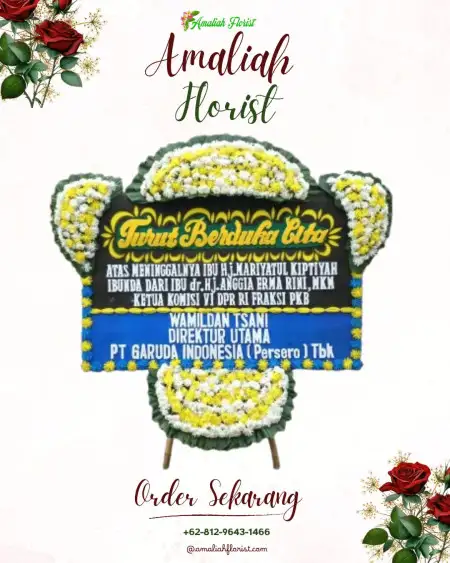 Papan Bunga Duka Bunga Raya
