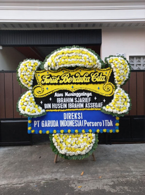 Papan Bunga Duka di Bunga Raya