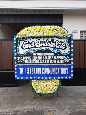 Papan Bunga Duka di Bunga Raya